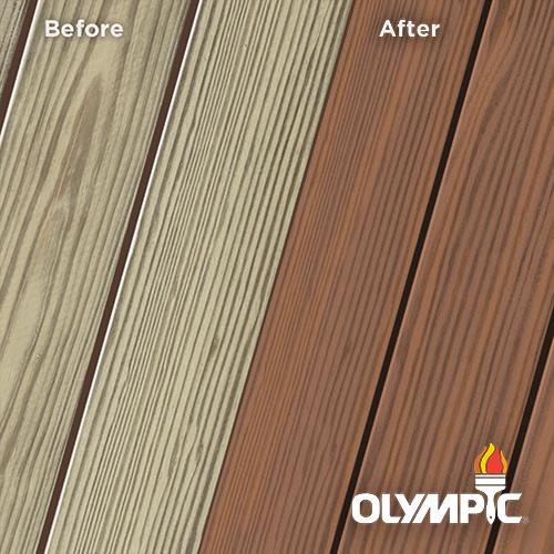 Exterior Wood Stain Colors - Maple Brown - Wood Stain Colors From Olympic.com