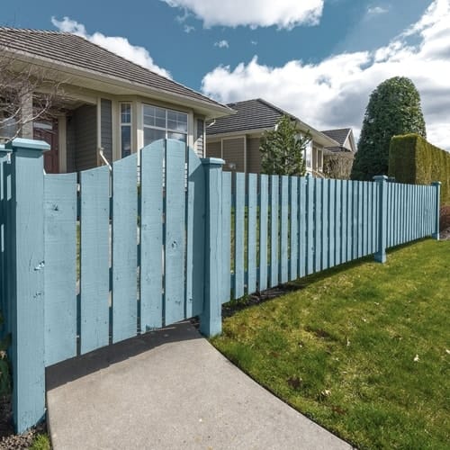 Wood Stain Color for Gates