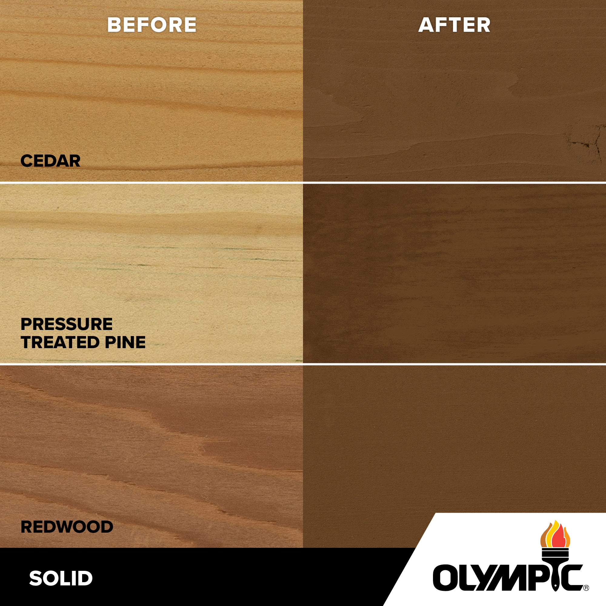 Exterior Wood Stain Colors - Butternut - Wood Stain Colors From Olympic.com
