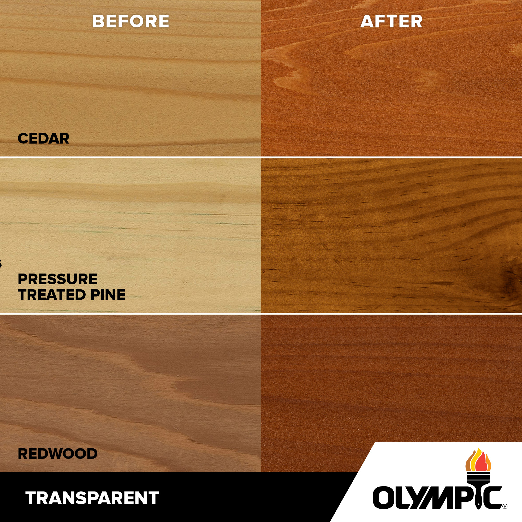 Exterior Wood Stain Colors - Redwood Naturaltone - Wood Stain Colors From Olympic.com