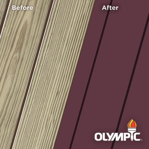 Exterior Wood Stain Colors - Cranberry Sauce - Wood Stain Colors From Olympic.com