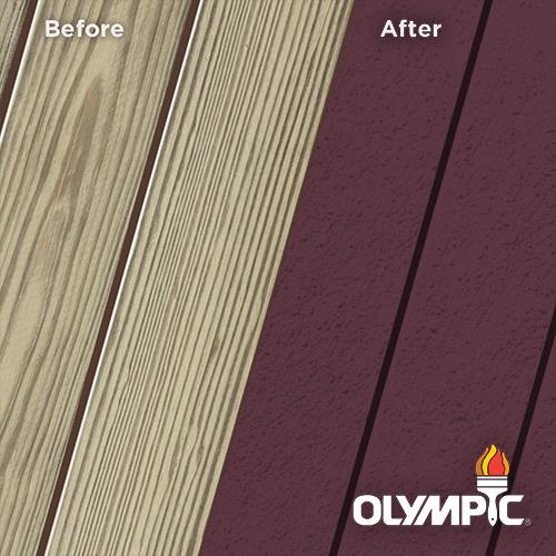Exterior Wood Stain Colors - Cranberry Sauce - Wood Stain Colors From Olympic.com