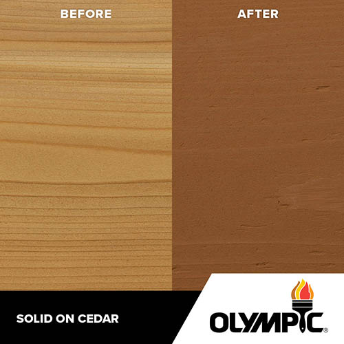 Exterior Wood Stain Colors - Cedar - Wood Stain Colors From Olympic.com
