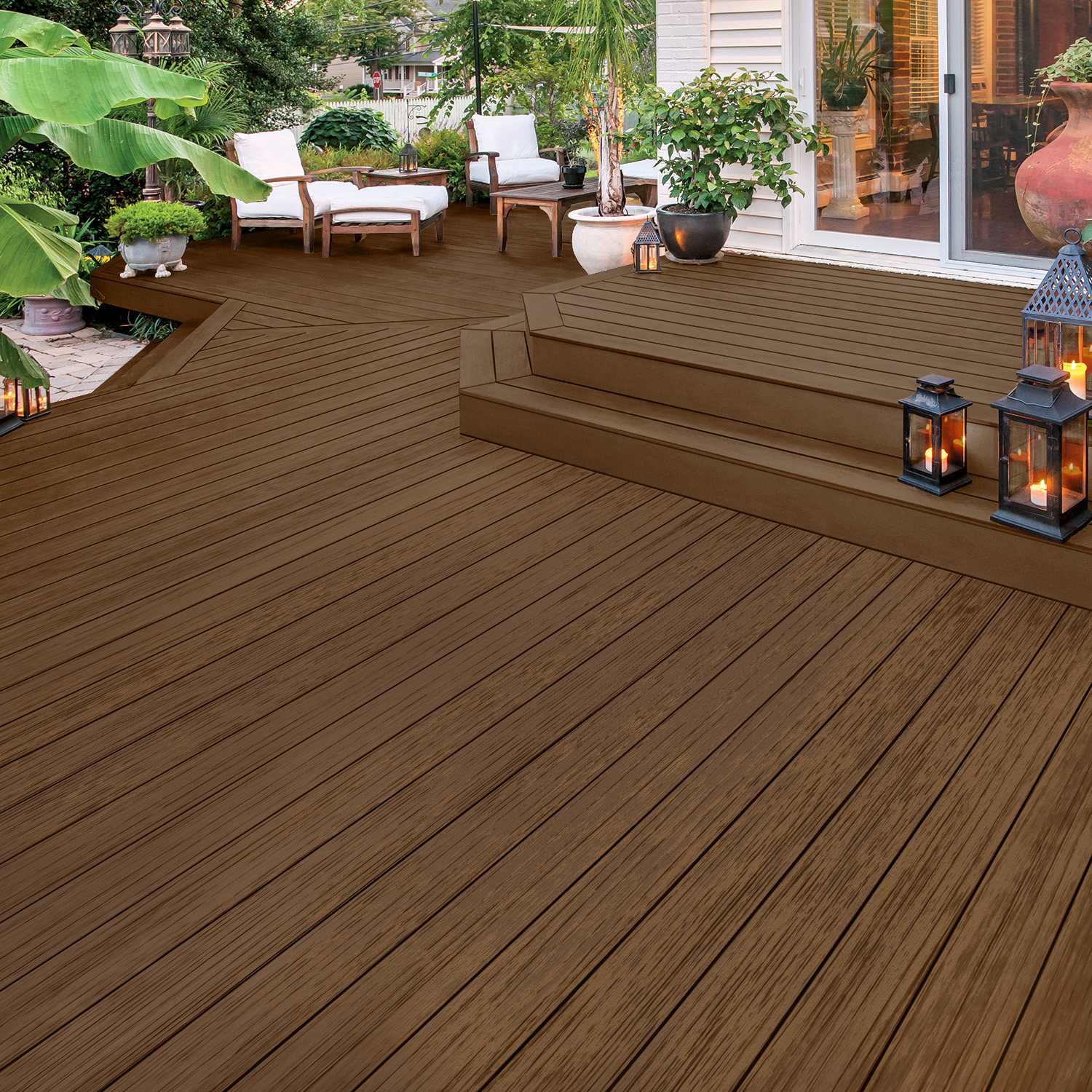 Exterior Wood Stain Colors - Oxford Brown - Wood Stain Colors From Olympic.com