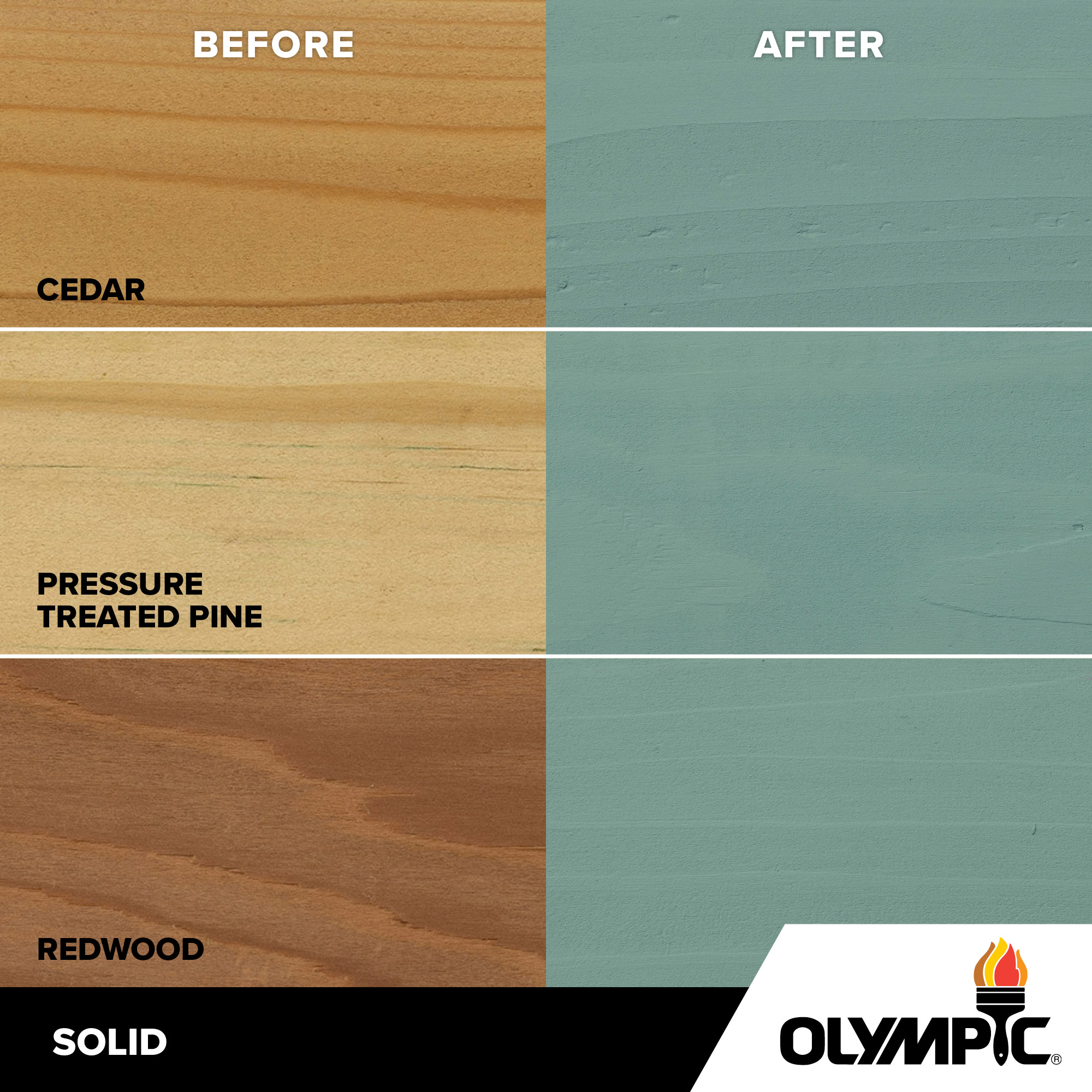 Exterior Wood Stain Colors - Shipmate Blue - Wood Stain Colors From Olympic.com