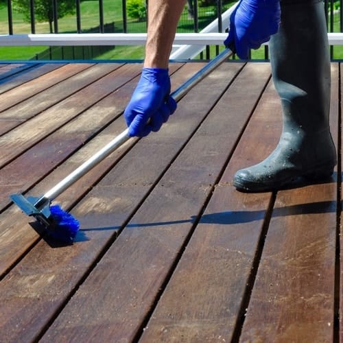 Step 2: Clean Your Wood Before Applying Deck Stain