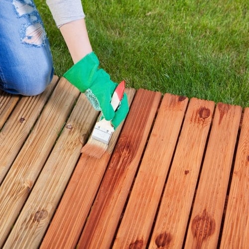 Stain Your Patio